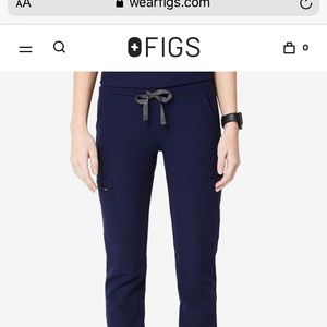 FIGS Yola Skinny Scrub Pant size L